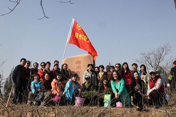 2014.3.22植树活动