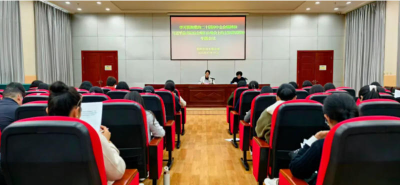 郑州市妇联召开全市妇联系统学习贯彻党的二十届四中全会精神和习近平总书记在全球妇女峰会上的主旨讲话精神专题会议